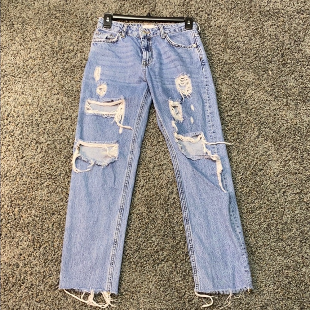Distressed Bershka jeans